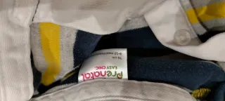 Polo neonato a righe