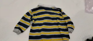 Polo neonato a righe