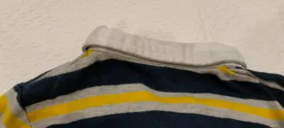 Polo neonato a righe