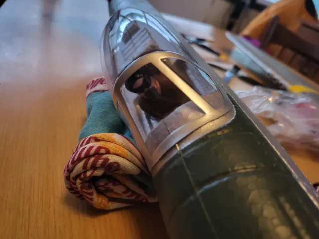 Avión RC Mustang P51 Red Tail