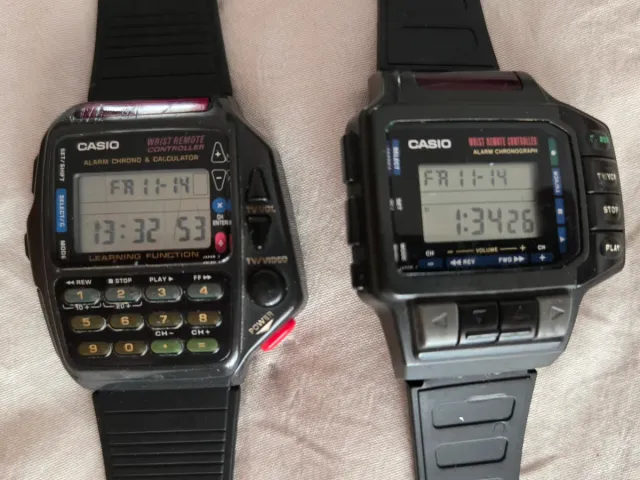 Relojes Casio CMD-10 y CMD-40 Mando TV