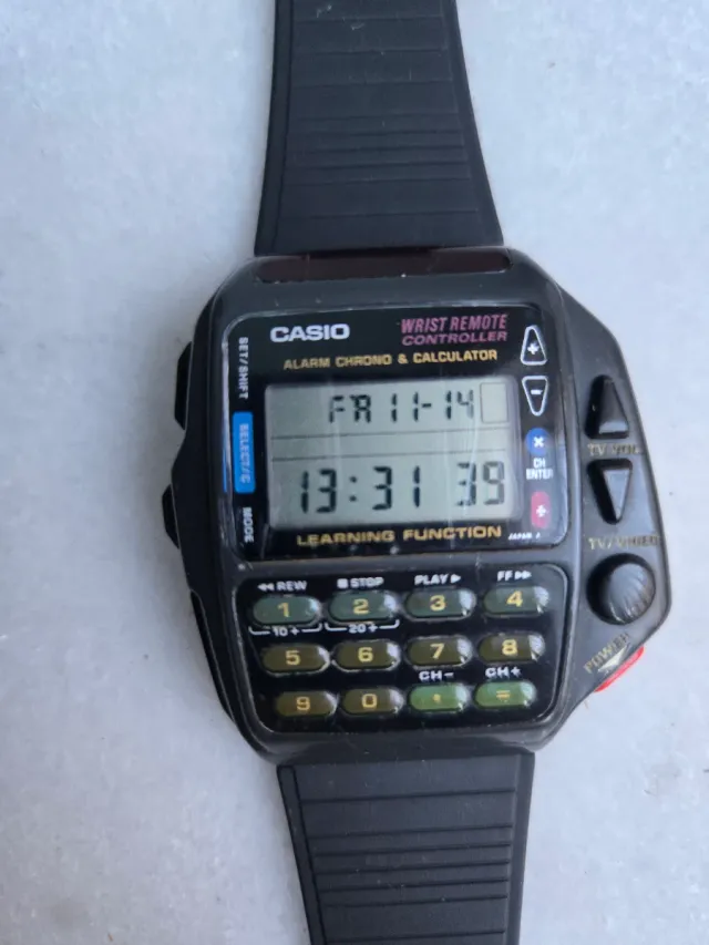 Relojes Casio CMD-10 y CMD-40 Mando TV