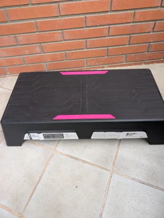 Step Decathlon Nero e Rosa