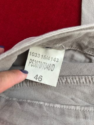 Jeans donna Almanegra beige/grigio