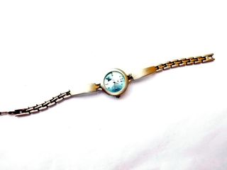 Reloj Lei Mujer Esfera Azul Batería Nueva