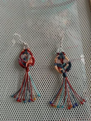 Pendientes búho plata ley 925