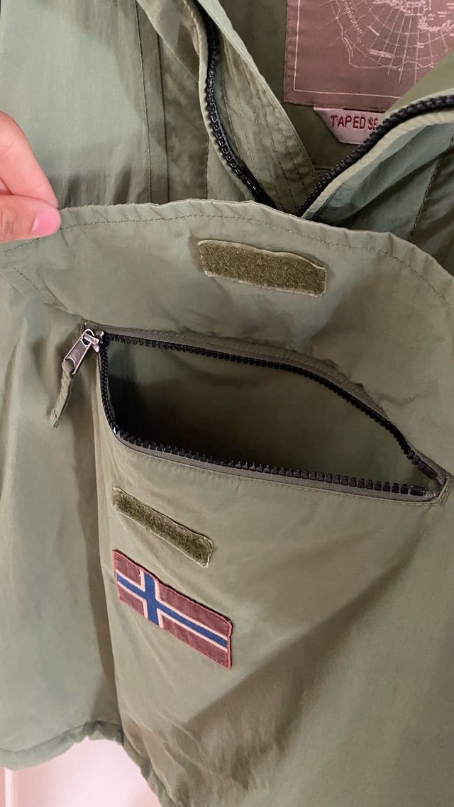 Napapijri Rainforest Verde Talla M Original