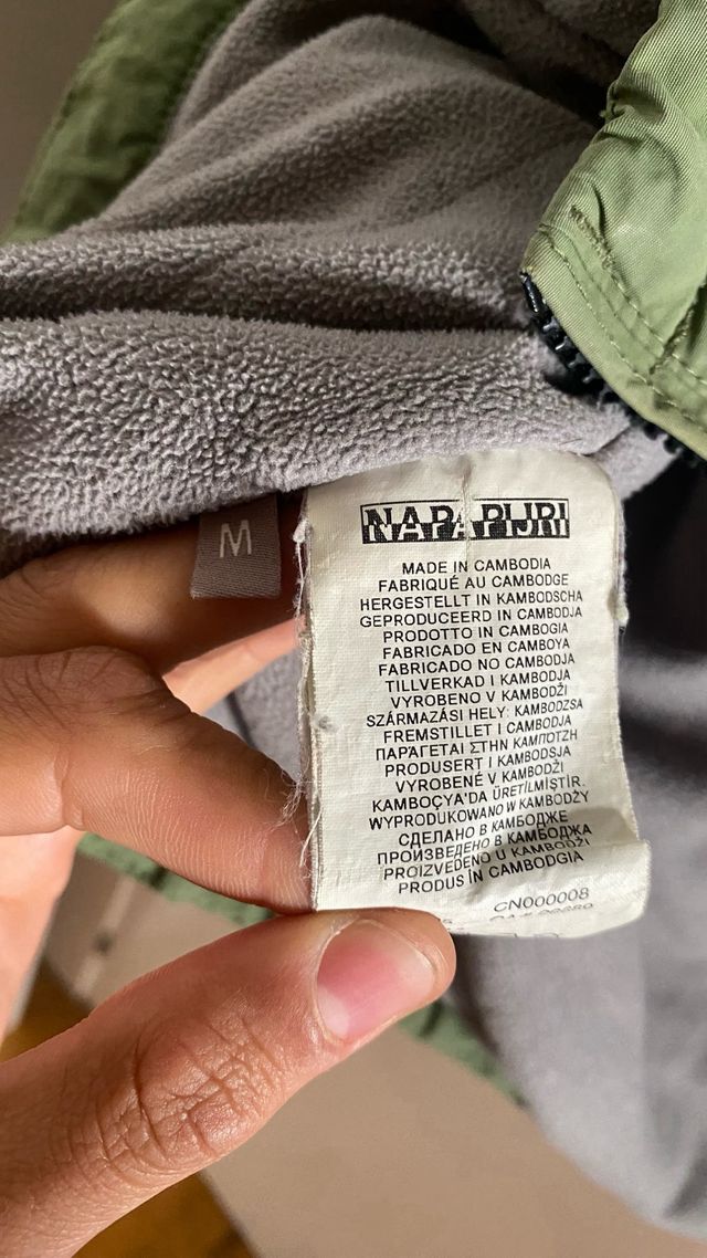 Napapijri Rainforest Verde Talla M Original