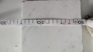 Losas de mármol blanco