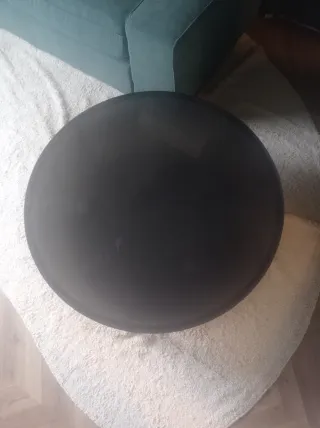 Mesa de centro redonda antracita