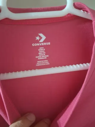 Camiseta Converse All Star Top Rosa