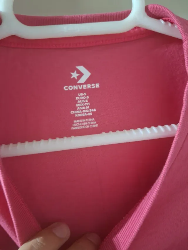 Camiseta Converse All Star Top Rosa