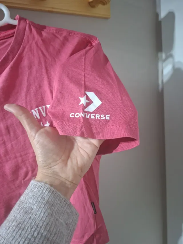 Camiseta Converse All Star Top Rosa