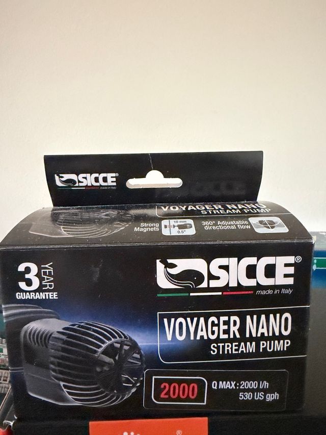Bomba Sicce Voyager Nano para acuario