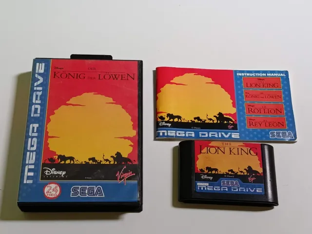 The Lion King Mega Drive (Sega)