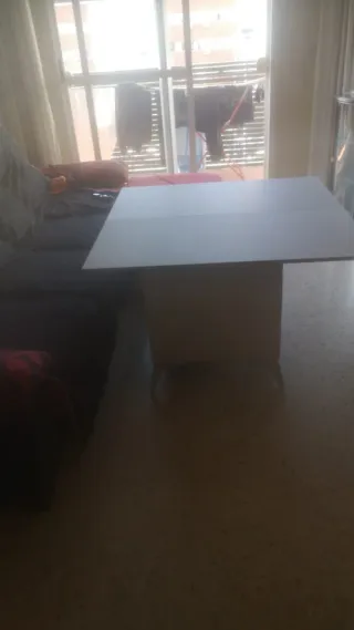 Mesa de centro elevable plegable