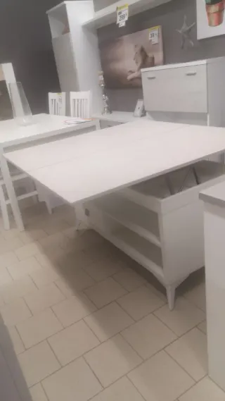 Mesa de centro elevable plegable