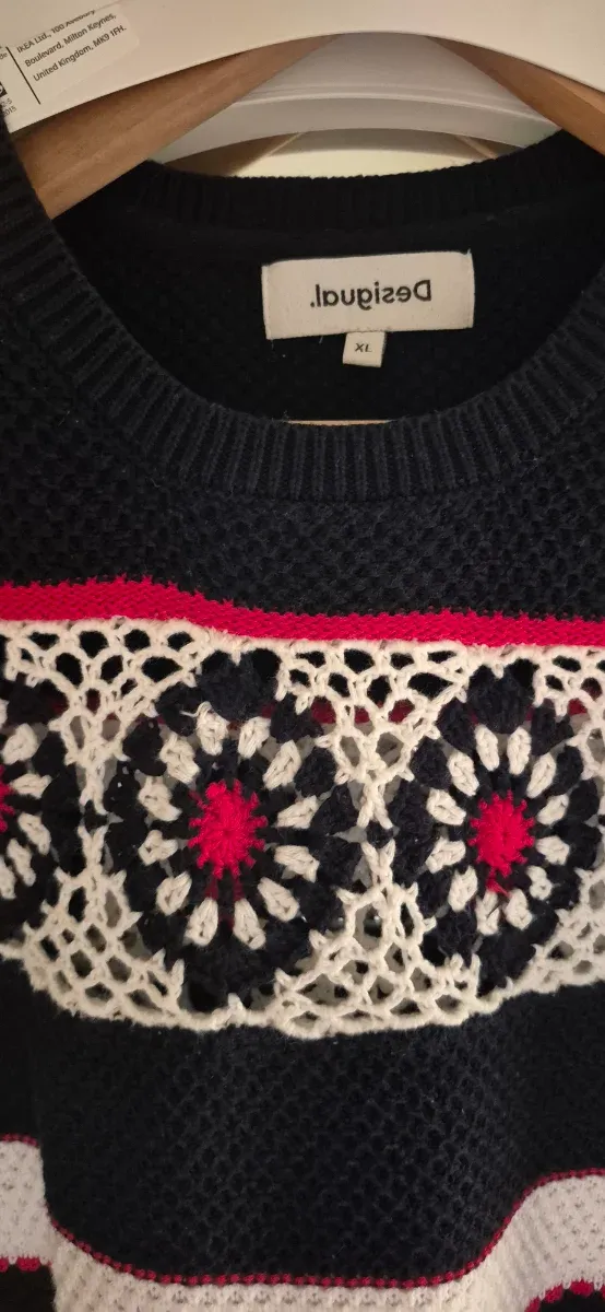 Jersey Desigual rayas y flores