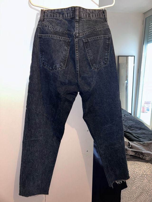 Zara Tejano Slim Talla 32 color petróleo azul
