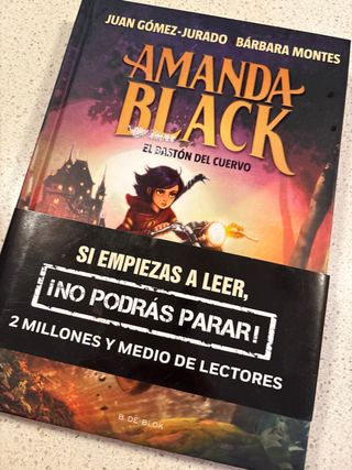 Libro Amanda Black: El Bastón del Cuervo