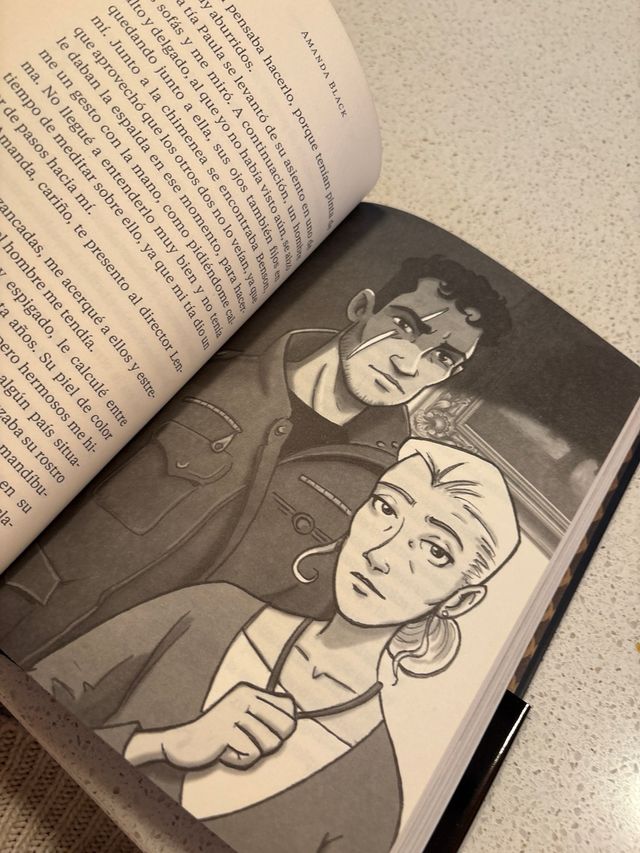 Libro Amanda Black: El Bastón del Cuervo