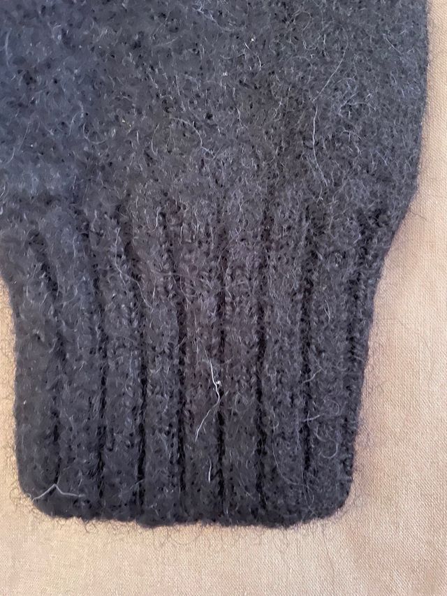 Jersey Zara Lana Brushed Marino Talla M