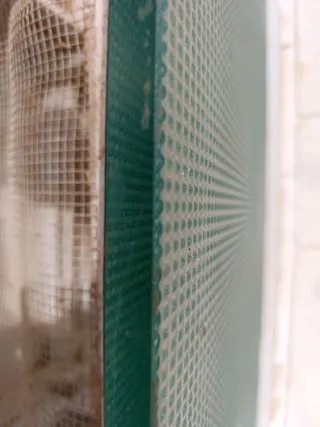 2 hojas de vidrio texturizado