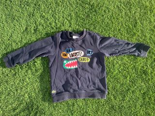 Sudadera infantil Lacoste azul