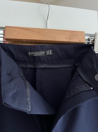 Pantalones de vestir azul marino sin usar
