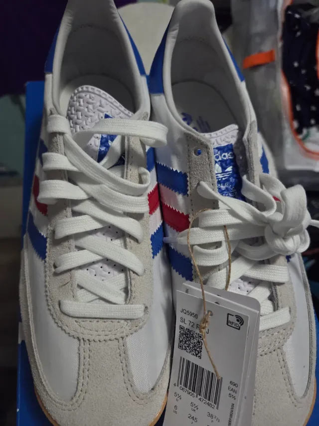 Adidas SL 72 Azul Blanco Rojo y Azul