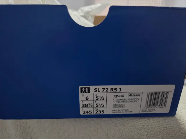 Adidas SL 72 Azul Blanco Rojo y Azul