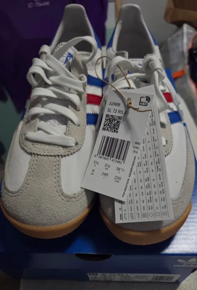 Adidas SL 72 Azul Blanco Rojo y Azul