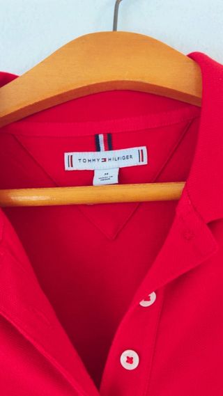 Blusa Tommy Hilfiger Roja Talla M