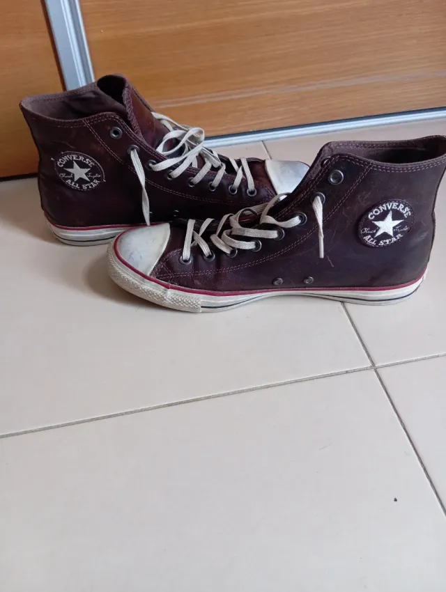 Converse vintage  Cuero Marrón