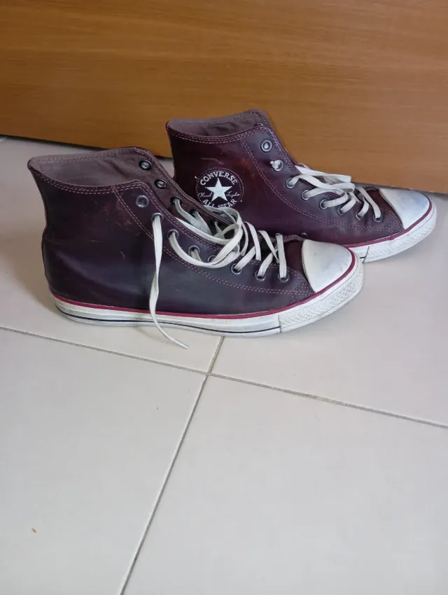Converse vintage  Cuero Marrón