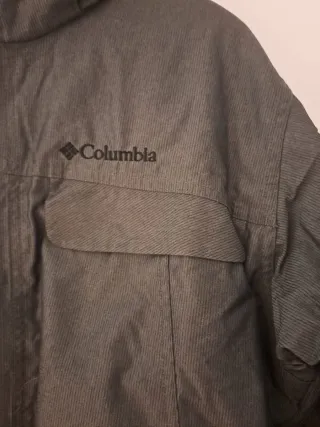 Chaqueta Columbia Hombre Gris