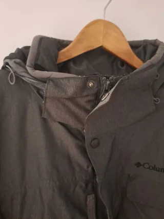 Chaqueta Columbia Hombre Gris