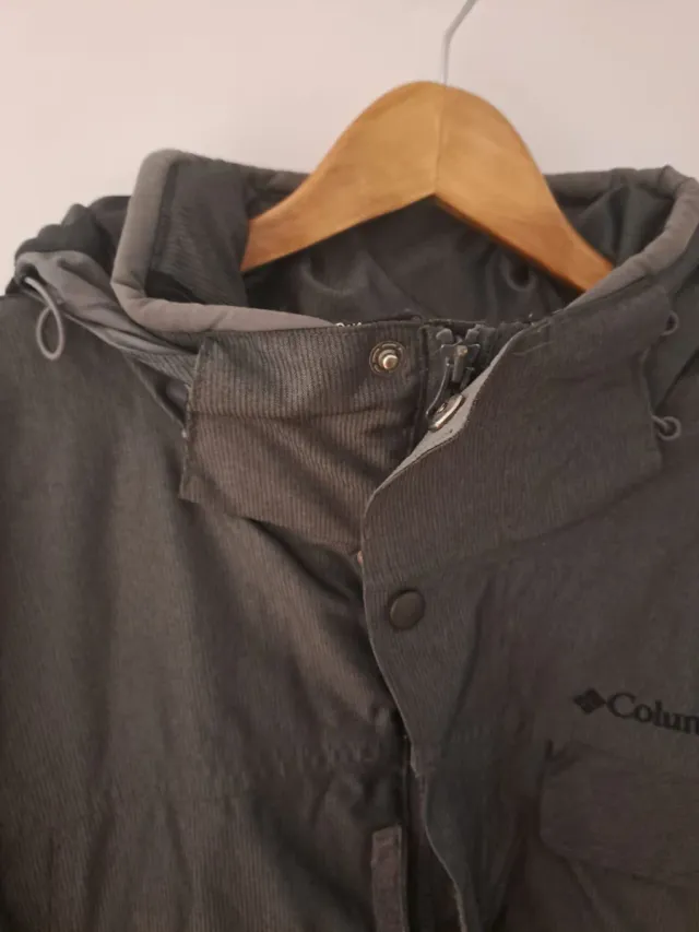 Chaqueta Columbia Hombre Gris