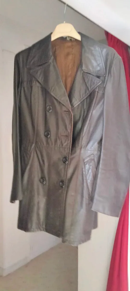 Cappotto donna vintage marrone taglia M