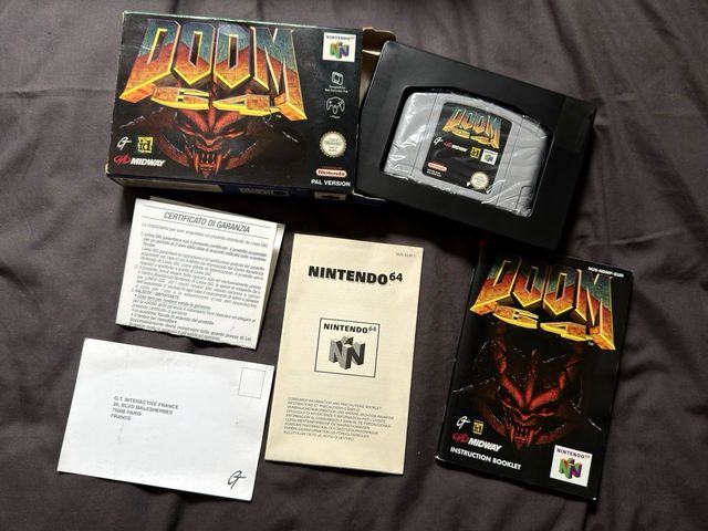 Doom 64 Nintendo 64 PAL