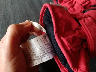 Guantes de esquí para niñ@s rojos