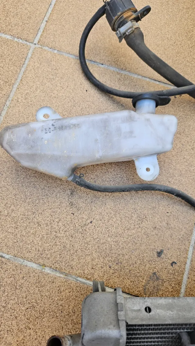 Radiado,electroventilador, basó expansión y tubos