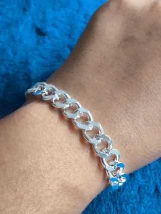 Pulsera de Eslabones de Plata Unisex