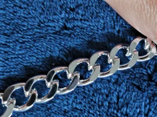 Pulsera de Eslabones de Plata Unisex