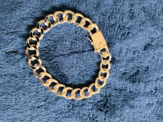 Pulsera de Eslabones de Plata Unisex