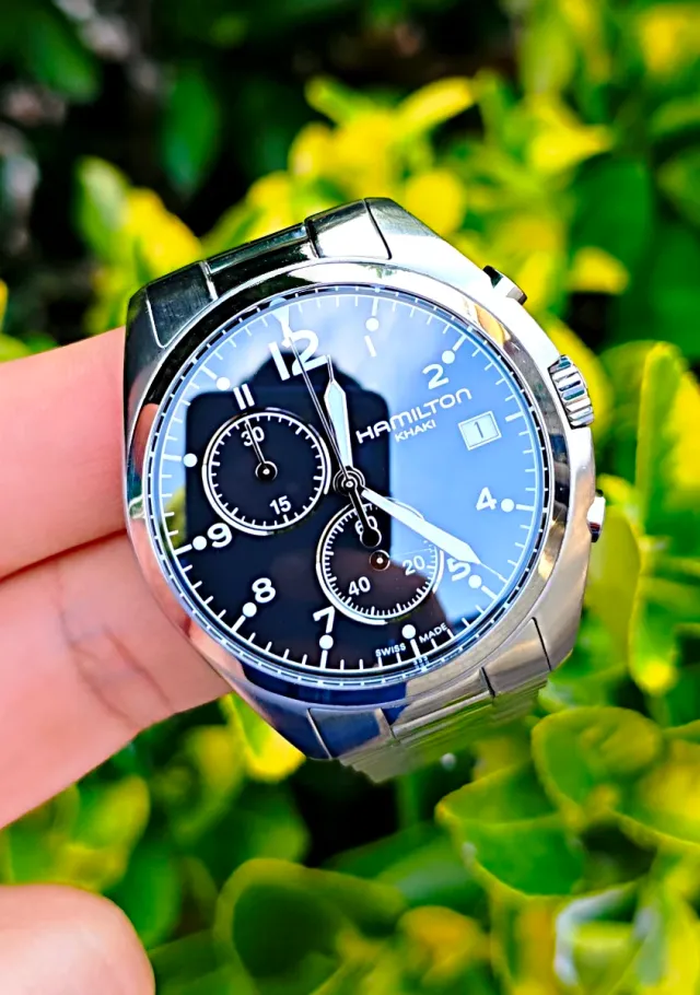 Hamilton Khaki Aviation Pilot Pioneer Chrono