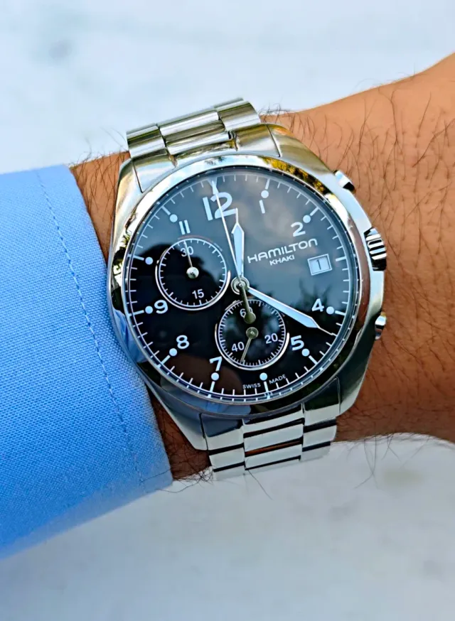 Hamilton Khaki Aviation Pilot Pioneer Chrono
