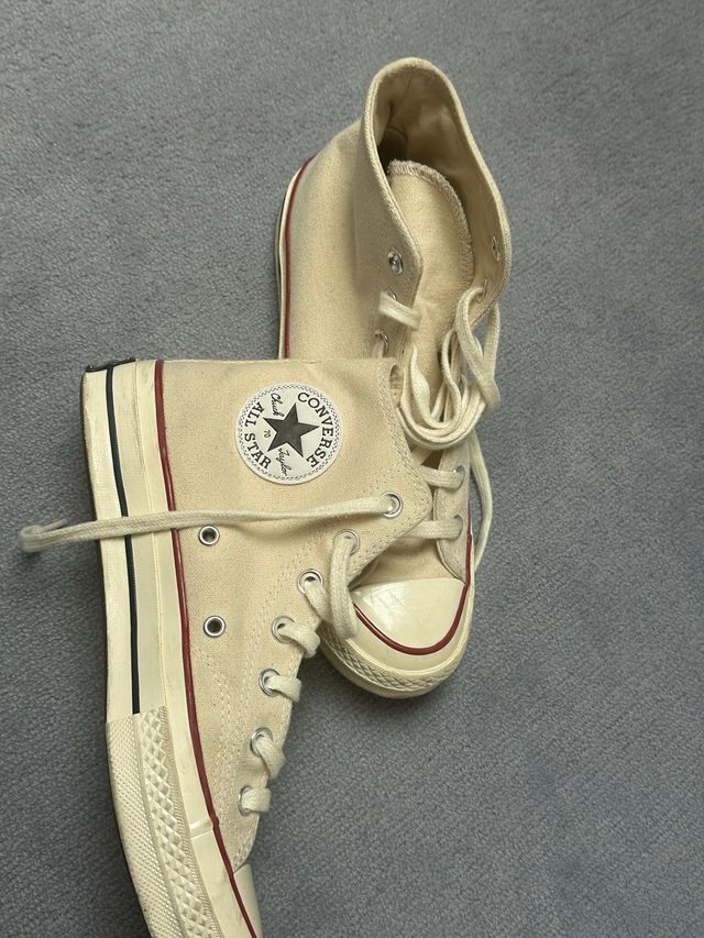 Converse T39 Beige/Rojo Sin Estrenar