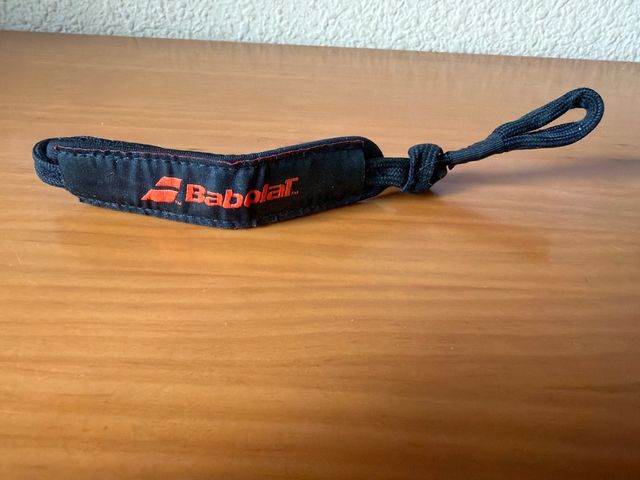 Correa Muñeca Babolat Pádel Negra