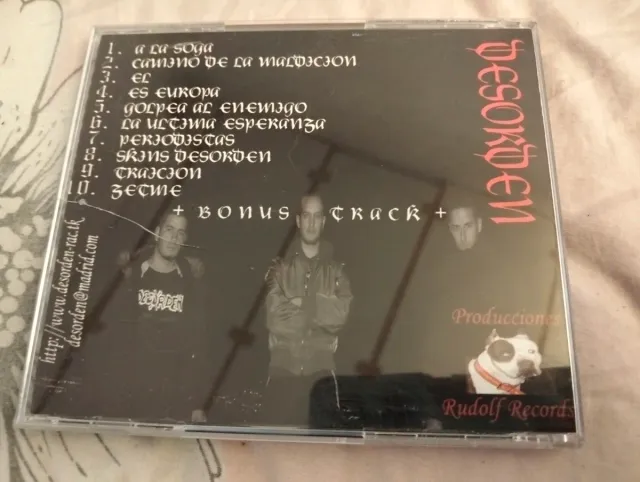 CD Desorden - El Camino de la Maldicion